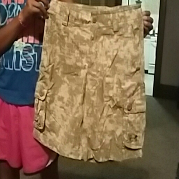 Boys under armor cargo shorts