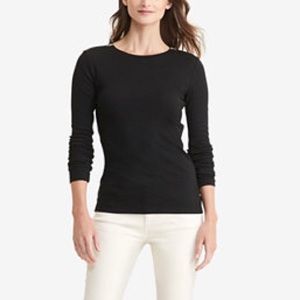 long sleeved black shirt