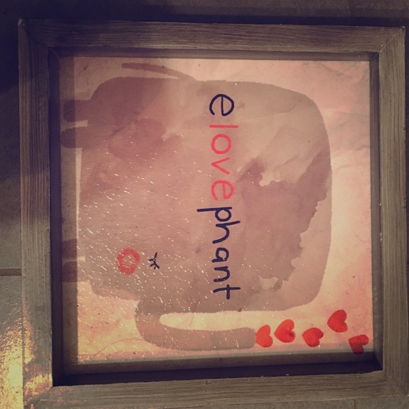 Elephant picture frame