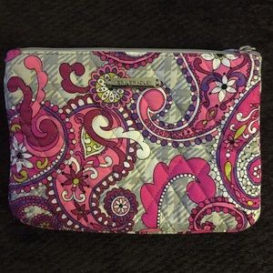 Vera Bradley Very Berry Paisley Cosmetic Bag