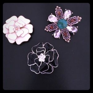 Stella & Dot Broaches (3)