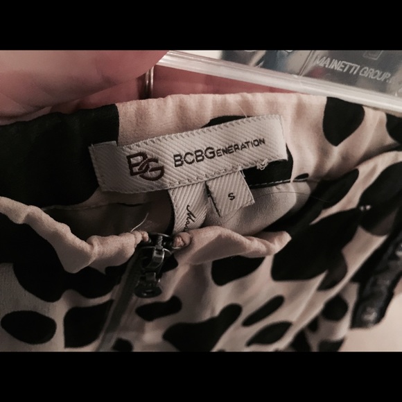 BCBGeneration Polka Dot Skirt - Picture 2 of 4