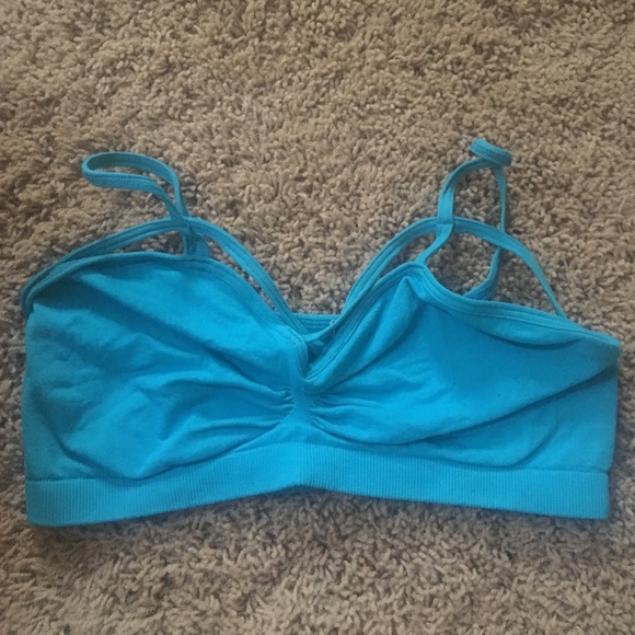 LF criss cross bralette
