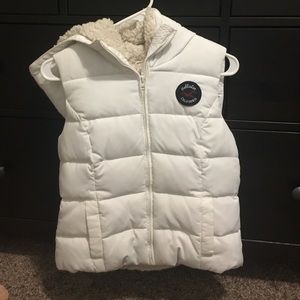 White Hollister Vest