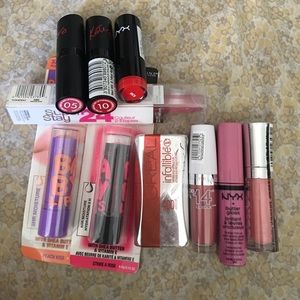 Never-worn-before lippies!