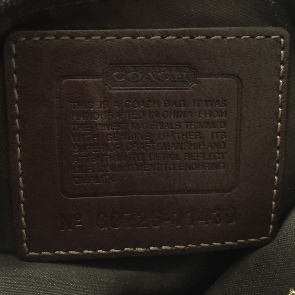 Brown Coach Purse - Picture 2 of 3