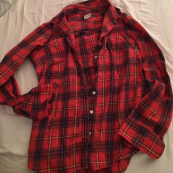 Jcrew Flannel Extra Small