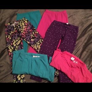 Assorted girls leggings
