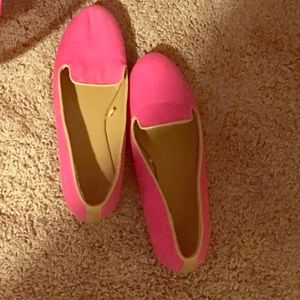 Pink shoes