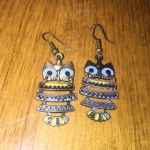 Owl earrings