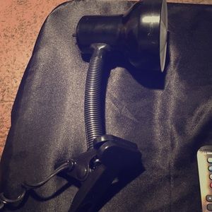 Clip on desk lamp