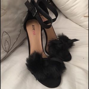 JustFab heeled shoes Size 8. Never worn