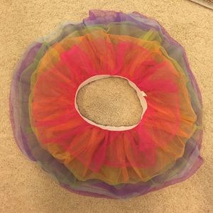 Rainbow Pride tutu rave outfit EDC