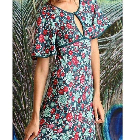 Free People floral kimono-style dress