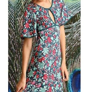 Free People floral kimono-style dress