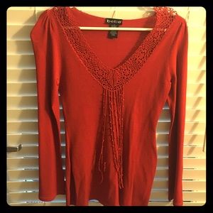 BEBE  long sleeve top