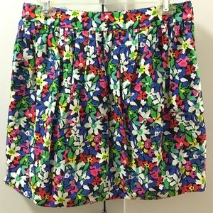 Kate Spade Flower Print Skirt
