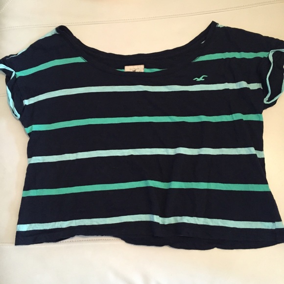 HOLLISTER slouchy stripped top