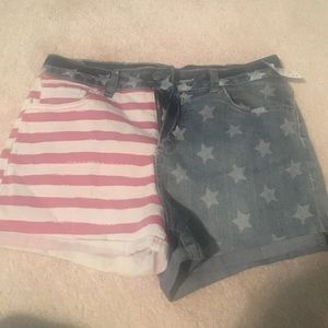 American Flag Shorts