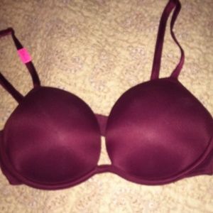 Pink Victoria's Secret extra push up bra