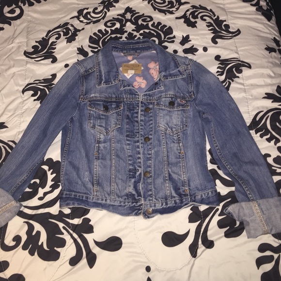 ‼️SOLD‼️ Hollister Jean Jacket - Picture 1 of 2