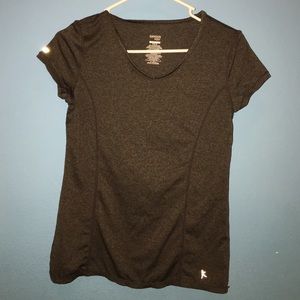 Dark gray workout shirt