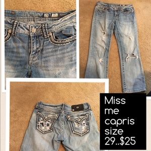 Miss Me Capri pants!