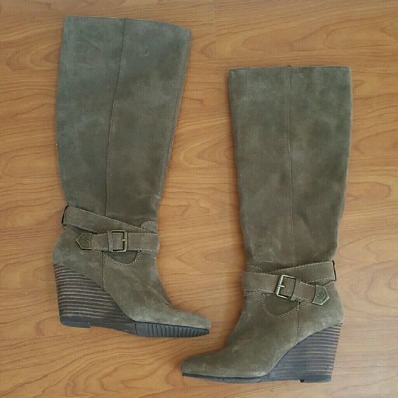 BCBG Wedge Boots