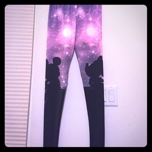 Disney galaxy leggings