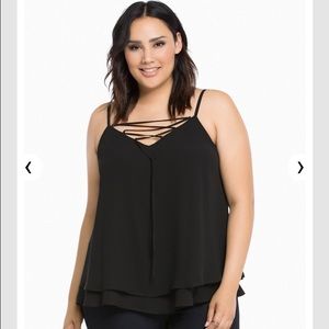 NWT Torrid "Chiffon tank"