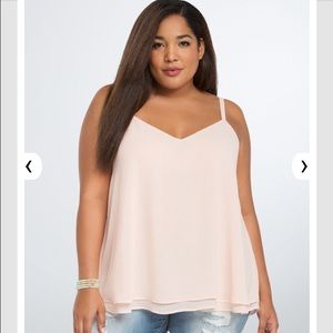 NWT Torrid "Chiffon tank"