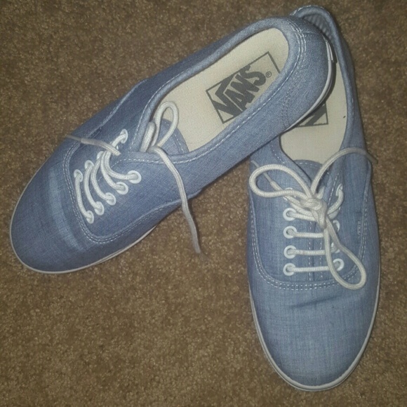 Denim blue vans