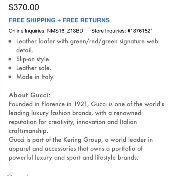 Gucci loafers - leather shoes - Picture 4 of 4