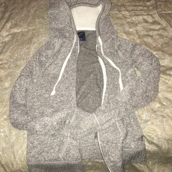 American Eagle Outfitters Sweater Zip Up Jacket
