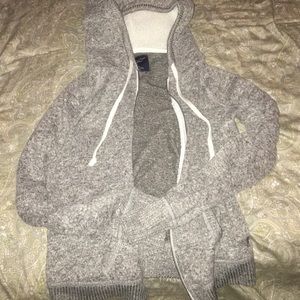 American Eagle Outfitters Sweater Zip Up Jacket