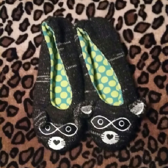 Raccoon Slippers