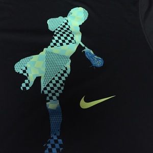 Nike dry fit lacrosse short sleeve shirt
