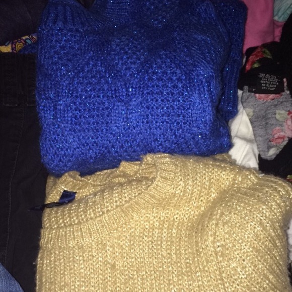 Knitted sweaters