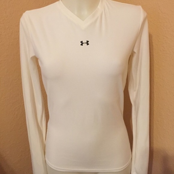 White Under Armor long sleeve!