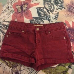 Maroon Cotton On Shorts
