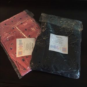 2 pack lularoe leggings. Solid black and pink.