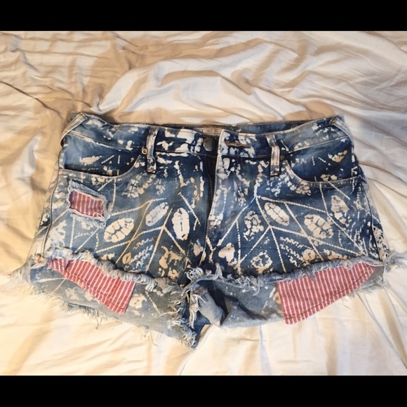 Free People Denim Cutoff Shorts