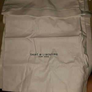 Saint & Libertine shoe dust bag