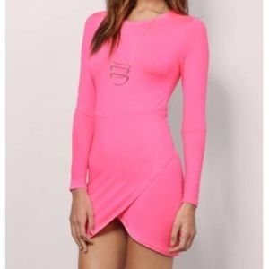 BRAND NEW Tobi Hot Pink Bodycon Dress