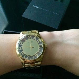 Marc by Marc Jacobs Accessories - Marc Jacobs Henry Skeleton Gold Bracelet Watch Marc by Marc Jacobs Accessories - Marc Jacobs Henry Skeleton Gold Bracelet Watch