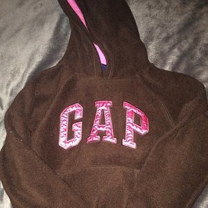 Girls fleece gap hoodie