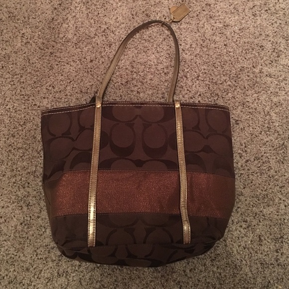 Brown Coach purse