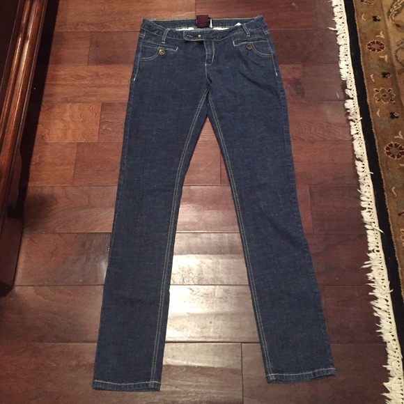 YMI skinny leg blue jeans