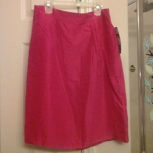 100% silk skirt