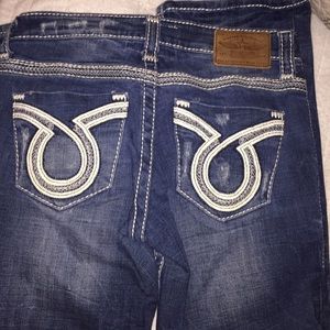 Big star boot cut jeans